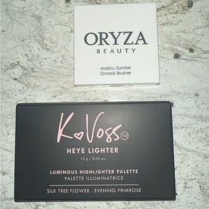 NEW! ORYZA Beauty Ombré Blusher & K Voss Heye Lighter